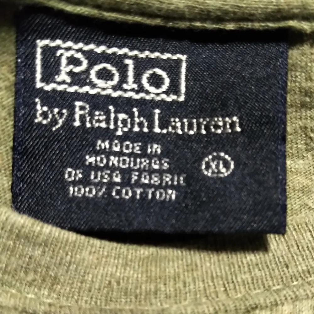 Men's Polo Ralph Lauren Light Green T-Shirt- Size XL